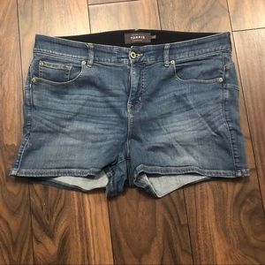 Torrid Bombshell Skinny Shorts